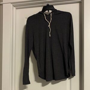 Bozzolo Charcoal Hooded Sweatshirt